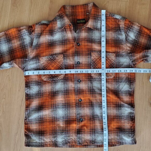 The Flat Head Check Flannel Shirt Size M Like New - Picture 8 of 8